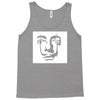 salvador dali face surrealist artist Tank Top