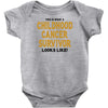 Never Underestimate The Strength Of A Childhood Cancer Warrior Infant Clothing