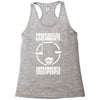 people should not be afraid of their governments Racerback Tank
