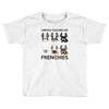 united color of frenchies Toddler T-shirt