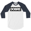 Dobre Black/White 3/4 Sleeve Shirt