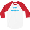Only the best Dads Get Promoted to Grandpapa 3/4 Sleeve Shirt