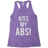kiss my abs! Racerback Tank