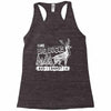 I Like Big Bucks And I Cannot Lie Racerback Tank