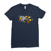 friendly kitty Ladies Fitted T-Shirt