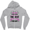 All Women Created Equal But The Best Born In February Zipper Hoodie
