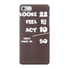 looks feel act 50 iPhone 7 Case