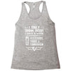 I ONLY DRINK BEER 3 DAYS A WEEK Racerback Tank
