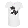tea rex Maternity Scoop Neck T-shirt