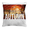 Moto Autumn Throw Pillow