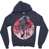 life is strange before the storm red raven Zipper Hoodie