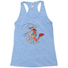 pirate shrimp Racerback Tank