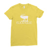 christmas gift elkaholic Ladies Fitted T-Shirt