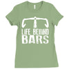 life behind bars cycling Ladies Fitted T-Shirt