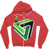puzzled putter Zipper Hoodie