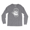 talk to the hand Long Sleeve Shirts