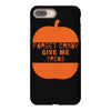 halloween forget candy give me tacos pumpkin iPhone 8 Plus