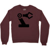 black robot Crewneck Sweatshirt