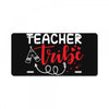 teacher tribe License Plate