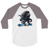 alien eats alien 3/4 Sleeve Shirt