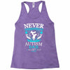 autism dad Racerback Tank