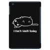 i can't adult today white logo iPad Mini