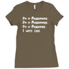 i write code Ladies Fitted T-Shirt