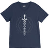 Dungeon Dice Sword T-Shirt V-Neck Tee