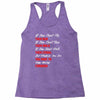 keep moving forward Racerback Tank
