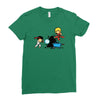 part time job   rock construction Ladies Fitted T-Shirt