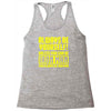 always be yourself unless you can be iron man Racerback Tank