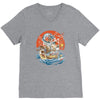 japanese world V-Neck Tee