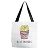Burger and Fries Best Friends Tote Bags