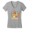 rebel for life Women's V-Neck T-Shirt