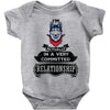 I Am Siberian Husky Actually In A Very Commited Relationship Baby Onesie