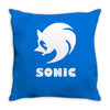 sonic uomo donna bambino sega videogames Throw Pillow