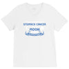 I Love Someone with Stomach Cancer to The Moon and Back to Infinity V-Neck Tee