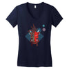 red xiii Women's V-Neck T-Shirt