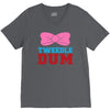 tweedle dee matching V-Neck Tee