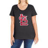 S red Ladies Curvy T-Shirt