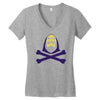 skeletor masters of the universe he man inspired gift geek nerd cool Women's V-Neck T-Shirt