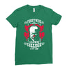 pennywise clown college Ladies Fitted T-Shirt