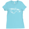 miles wah wah Ladies Fitted T-Shirt