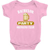 bachelor party drinking team wedding groomsmen bridal funny Baby Bodysuit