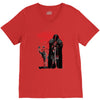 the king and the white wol V-Neck Tee