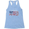 United States Space Force American Flag Racerback Tank