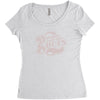 nurses call the shots Women's Triblend Scoop T-shirt