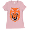 cursed fox Ladies Fitted T-Shirt