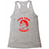 let's talk turkey Racerback Tank