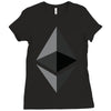 Ethereum Coin Ladies Fitted T-Shirt